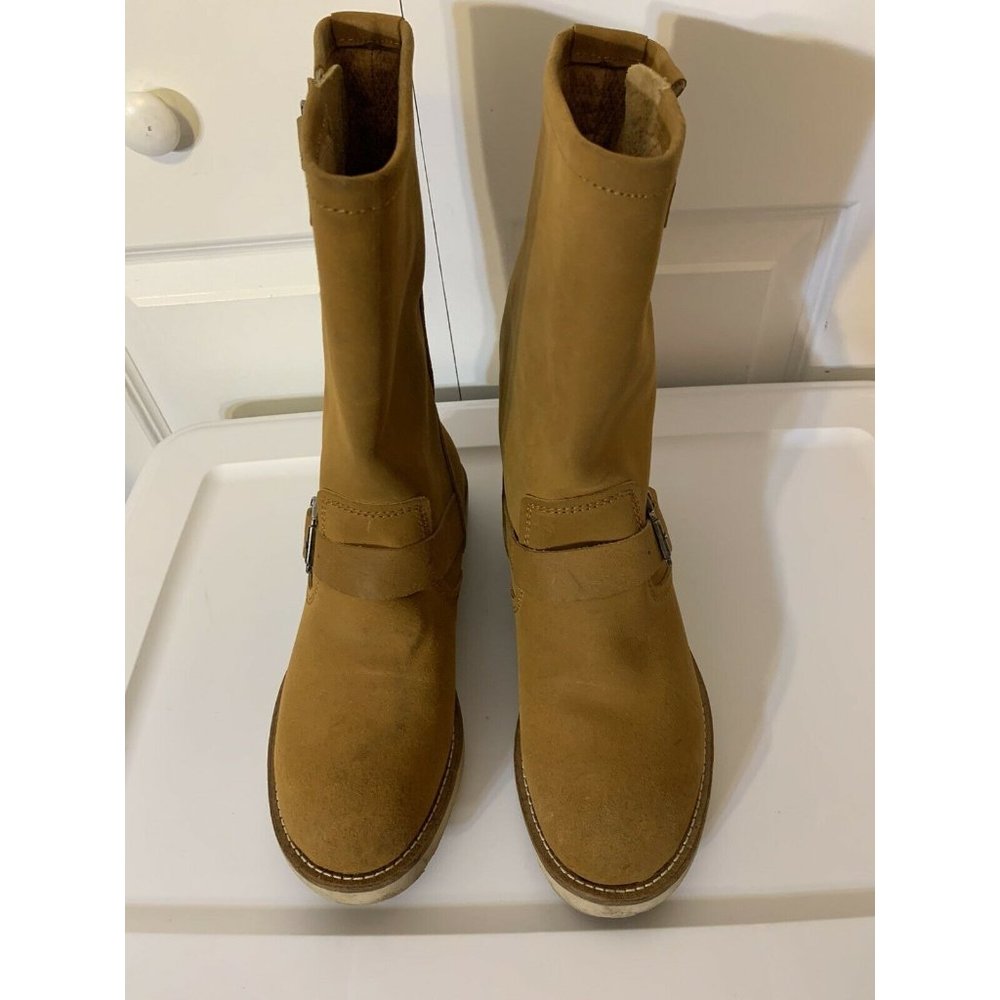 Diba Tan Suede Leather COWGIRL-Western Boots Sz‎ 10